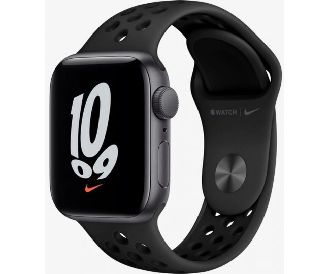 Apple Watch Nike SE GPS 44mm Space Grey Aluminium Case with Anthracite/Black Nike Sport Band (MKQ83) 